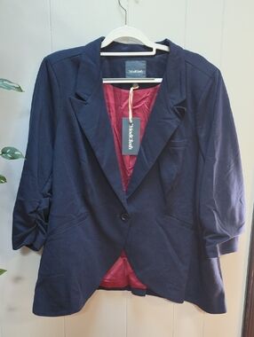 Modcloth Fine And Sandy Blazer